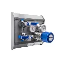 [642-25001] High Purity Panel - Single, Chrome Plated Inlet 20,000kPa Outlet 0-1,000kPa_2_Web.webp