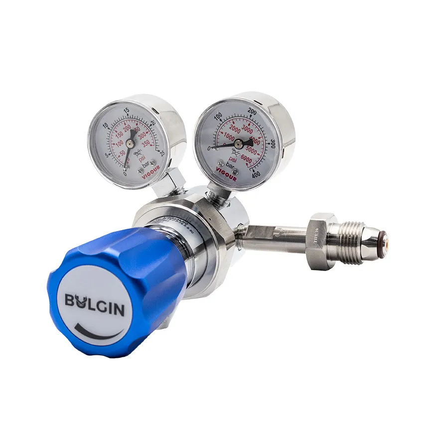[660-00001] High Purity Regulator - Single Stage, Chrome Plated Inlet 30,000kPa Outlet 0-200kPa_3_Web.webp