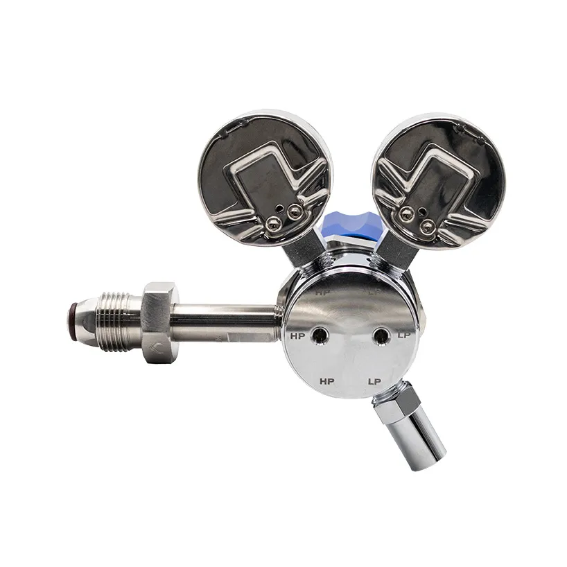 [660-00001] High Purity Regulator - Single Stage, Chrome Plated Inlet 30,000kPa Outlet 0-200kPa_4_Web.webp