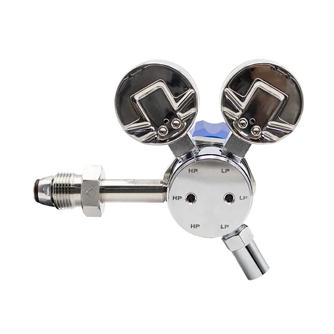 [660-00002] High Purity Regulator - Single Stage, Chrome Plated Inlet 30,000kPa Outlet 0-800kPa_4_Web.webp