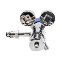 [660-00007] High Purity Regulator - Dual Stage, Chrome Plated Inlet 30,000kPa Outlet 0-2,000kPa_4_Web.webp