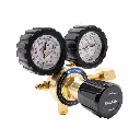 [640-00002-T50-1F] Brass High Pressure Piston Regulator - Nitrogen Max Inlet 32,000kPa Out 0-5,000 kPa, Type 50 - 1-4 SAE Flare Male_2_Web.webp