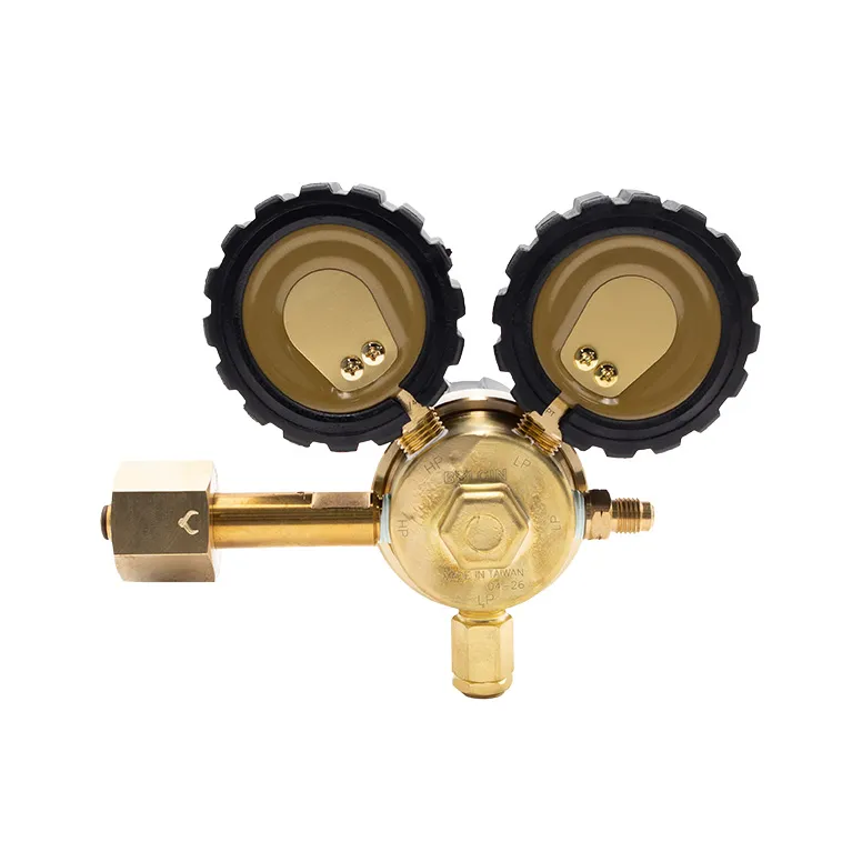 [640-00002-T50-1F] Brass High Pressure Piston Regulator - Nitrogen Max Inlet 32,000kPa Out 0-5,000 kPa, Type 50 - 1-4 SAE Flare Male_4_Web.webp