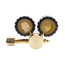 [640-00004-T50-1F] Brass High Pressure Piston Regulator - Nitrogen Max Inlet 32,000kPa Out 0-10,000 kPa, Type 50 - 1-4 SAE Flare Male_4_Web.webp