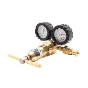 [640-00005-T51-1F] Brass High Pressure Piston Regulator - Nitrogen Max Inlet 32,000kPa Out 0-20,000 kPa, Type 51 - 1-4 SAE Flare Male_3_Web.webp
