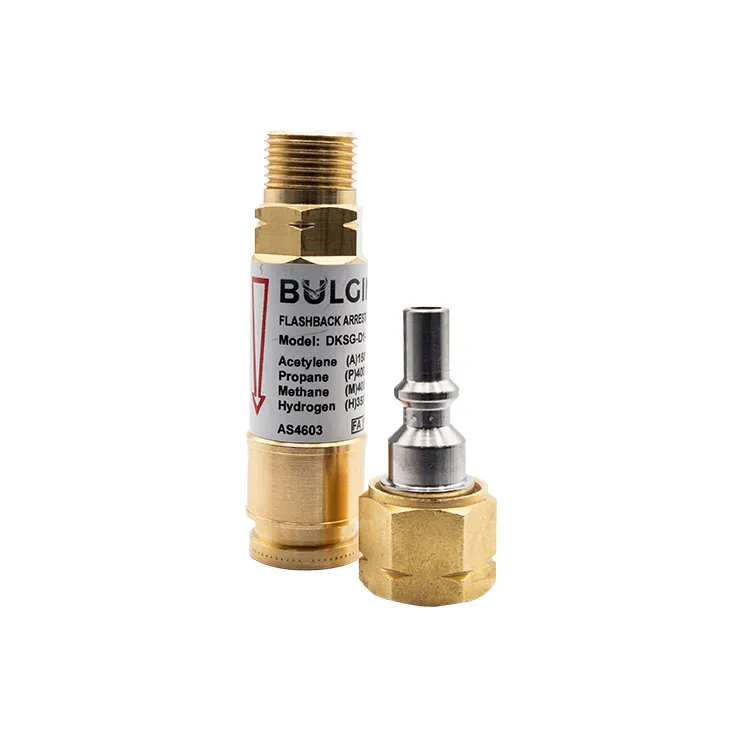 [3001-9995] Bulgin Flashback Arrestor Fuel Gas Standard Flow (DKSG-D1-F) Q-A Coupler Torch End - 5-8-18 UNF LH_2_Web.webp