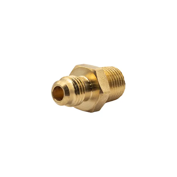 [674-25011] Brass Adaptor 1-4 NPT Male to 1-4 SAE Flare_2_Web.webp
