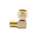 [674-40014] Brass Hose Adaptor 5-8-18 UNF LH Female - 5-8-18 UNF LH Male 90 degree_4_Web.webp