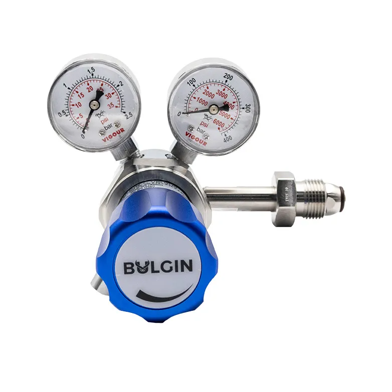 [660-00003] High Purity Regulator - Single Stage, Chrome Plated Inlet: 30,000kPa Outlet 0-2,000kPa