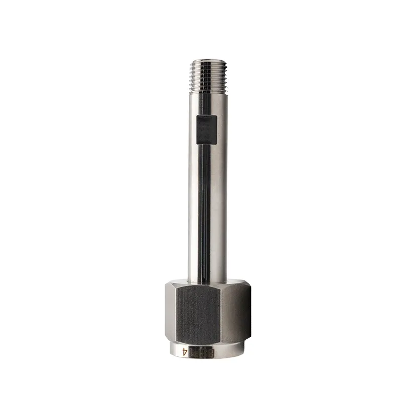SS316 BS341-14 Cylinder Connection Nut and Stem 1/4" NPT