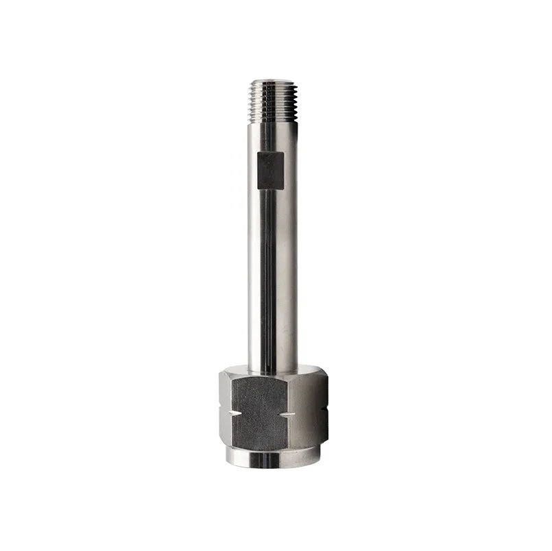 SS316 BS341-15 Cylinder Connection Nut and Stem 1/4" NPT