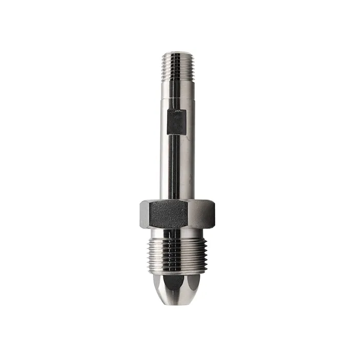 [647-67003] SS316 CGA580 Cylinder Connection Nut and Stem 1/4" NPT