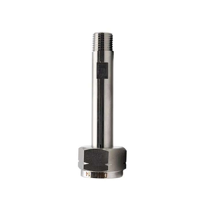 SS316 DIN 477 #14 Cylinder Connection Nut and Stem 1/4" NPT