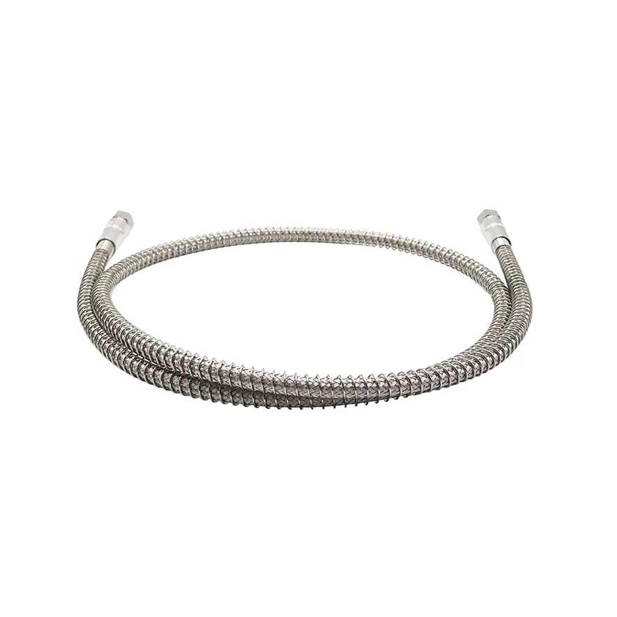 [648-25002] Stainless Steel High Pressure Flexible Lead 1/4" NPT Female - MWP 30,000kPa - 2 Meter