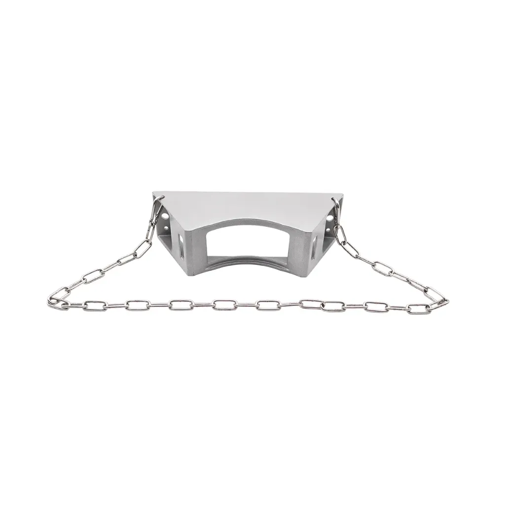[666-00001] Cylinder Bracket - Aluminium Bracket and Chain