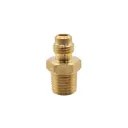 Brass Adaptor 1/4" NPT Male to 1/4" SAE Flare