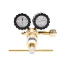 Brass High Pressure Piston Regulator - Nitrogen Max Inlet: 32,000kPa Out: 0-10,000 kPa, Type 50 - 1/4" SAE Flare Male
