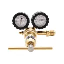 Brass High Pressure Piston Regulator - Nitrogen Max Inlet: 32,000kPa Out: 0-20,000 kPa, Type 51 - 1/4" SAE Flare Male