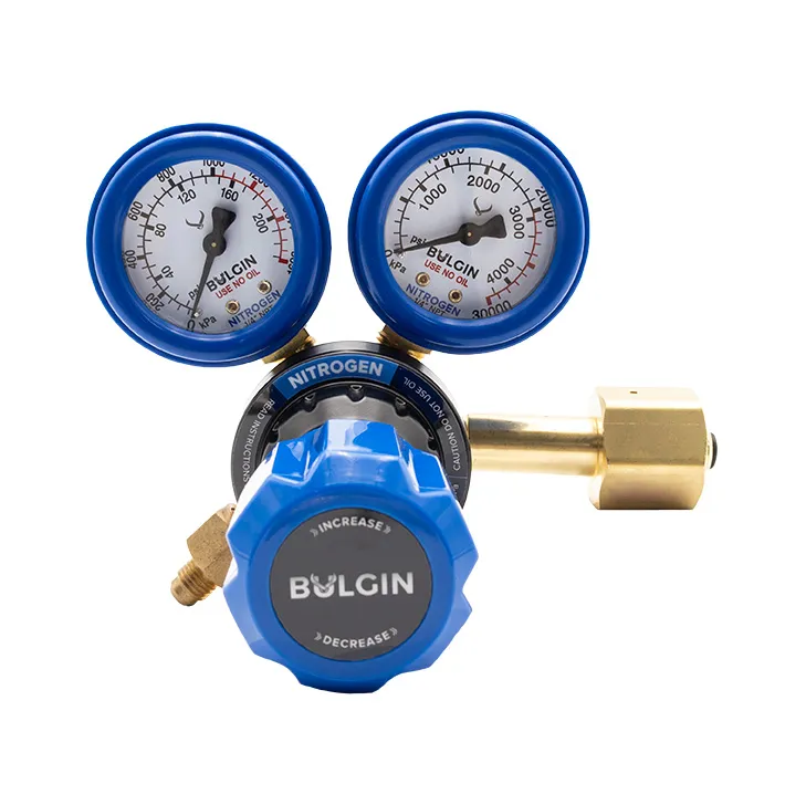 [540-00005-T50-1F] Nitrogen Regulator 0-1,000kPa Side Entry, Type 50 - 1/4" SAE Flare Male