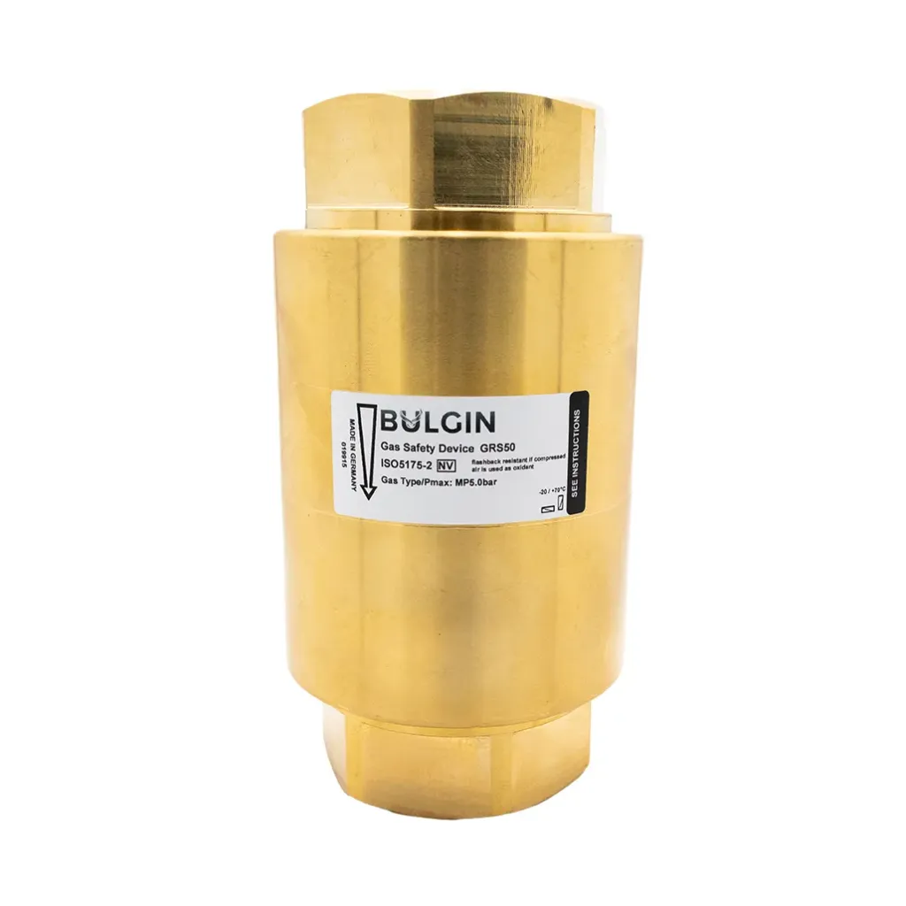 [3001-9915] Gas Non-Return Valve (FBR) GRS50 Brass G1 1/2 Female
