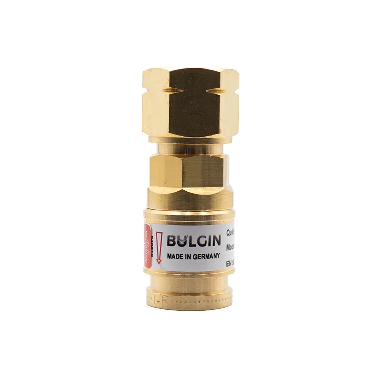 Bulgin Q/A Coupler (DKD) Fuel Gas EN561 Regulator End 5/8"-18 UNF FM LH -No Pin
