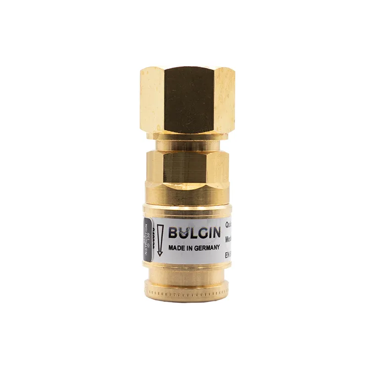 Bulgin Q/A Coupler (DKD) Inert Gas EN561 Regulator End 5/8"-18 UNF FM RH - No Pin