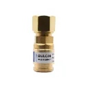 Bulgin Q/A Coupler (DKD) Oxygen EN561 Regulator End 5/8"-18 UNF FM RH - No Pin
