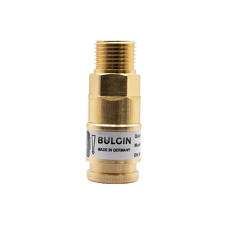 Bulgin Q/A Coupler (DKG) Inert Gas EN561 Torch End 5/8"-18 UNF M RH - No Pin