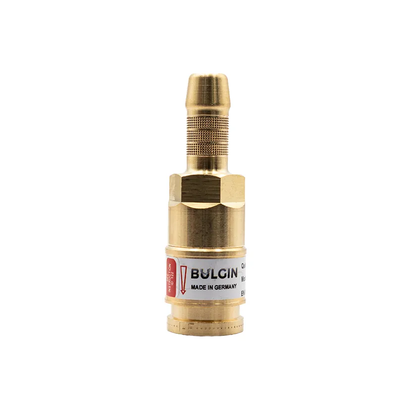 Bulgin Q/A Coupler (DKT) Fuel Gas EN561 Inline 10mm Tail - No Pin