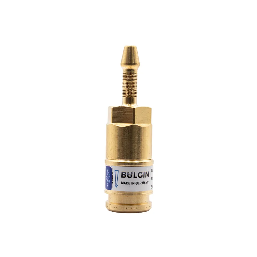 Bulgin® Q/A Coupler (DKT) Oxygen EN561 Inline 5mm Tail - No Pin