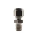 SS316 Adaptor 1/4" NPT Male to 3/8" Compression