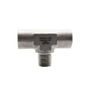 SS316 Branch Tee 1/4" NPT Male to 1/4" NPT Female