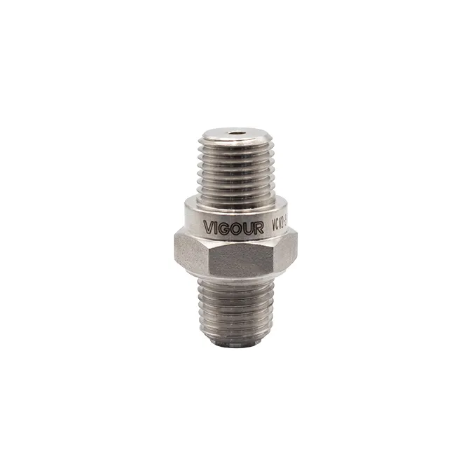 [656-25005] SS316 Check Valve EPDM Pressure Rated: 413 Bar 1/4" NPT Male x Male