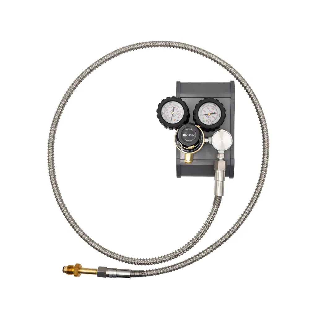 Bulgin® Oxygen Laser Panel 0-2,000kPa with 2 Metre Lead (Type 10) Outlet: 1/4" NPT Female