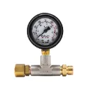 Test Gauge Oxygen 0-1,600 kPa In: 5/8"-18 UNF Female RH Out: 5/8"-18 UNF Male RH