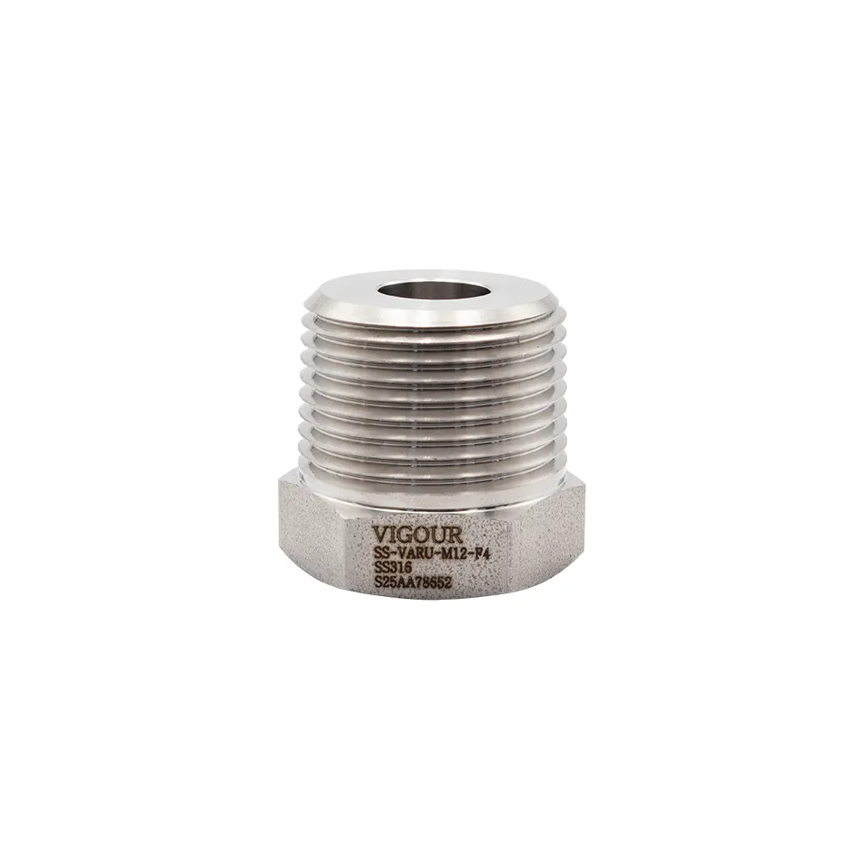 SS316 Reducing Bush 3/4" NPT Male to 1/4" NPT Female