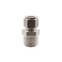 SS316 Male Tube Adaptor 3/4" NPT Male to 1/2" Compression