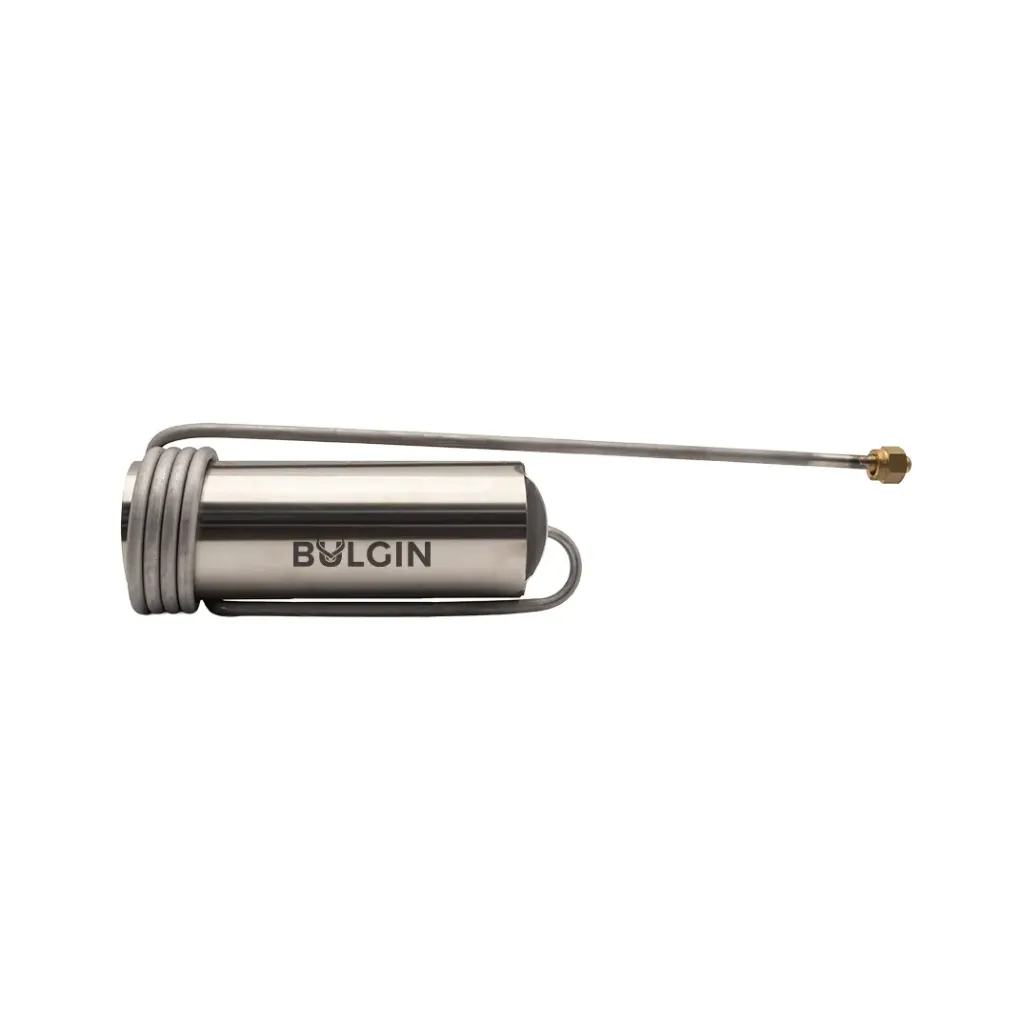 [619-00032] Air Propane Expansion Power Burner 76mm - G3/8 RH Female Nut 445mm Neck Tube