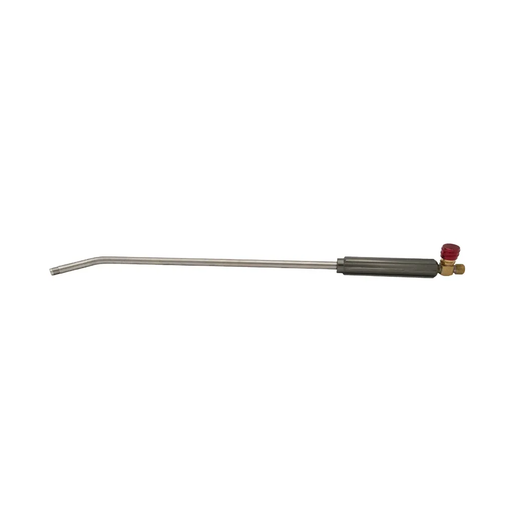 [619-00042] Air Propane Handle with Neck Tube 660mm G3/8 LH Male In 1/2 X 26 Male Out