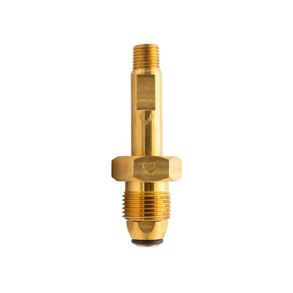 [547-25001] Brass Type 10 Nut and Stem 90mm Set AS2473.2