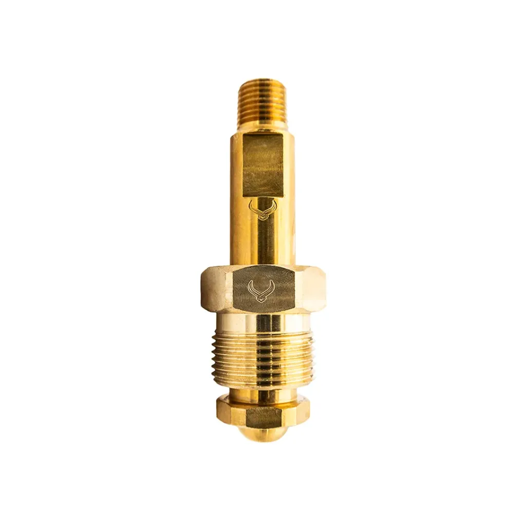 [547-25009] Brass Type 51 Nut and Stem 90mm Set AS2473.2