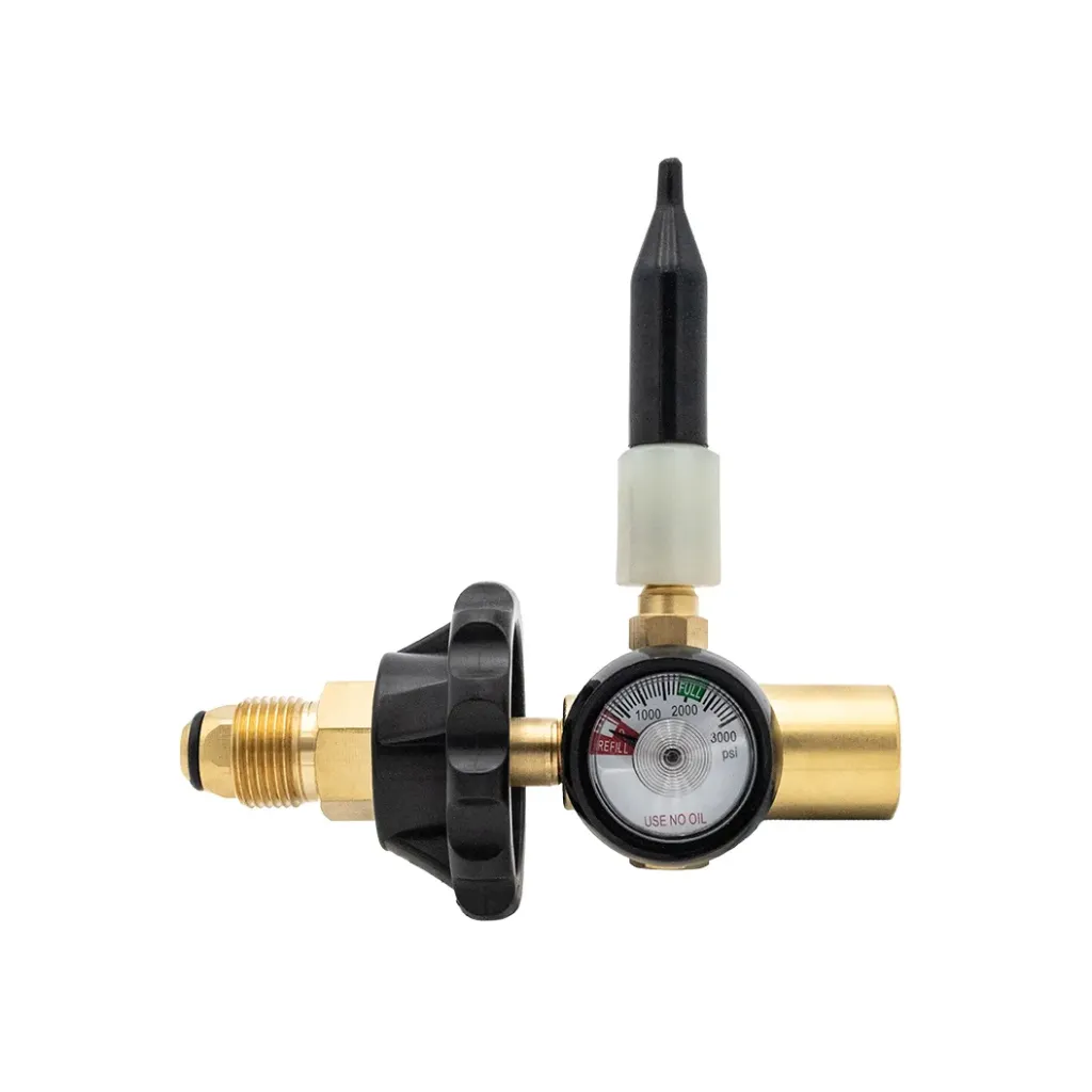 Helium Balloon Regulator with Handwheel Type 10 Connection