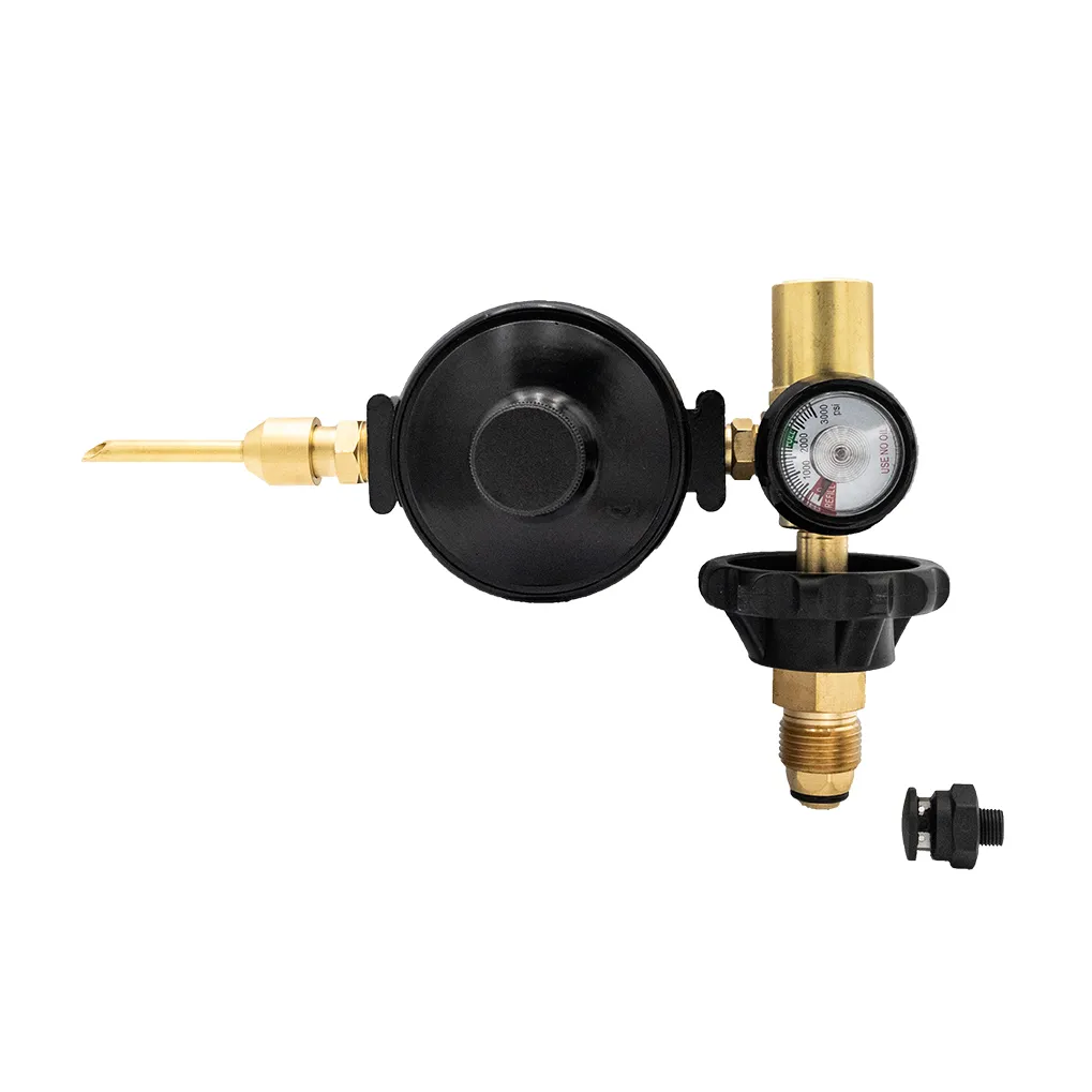 [540-00009] Helium Balloon Regulator with Handwheel for Foil Balloons Type 10 Connection