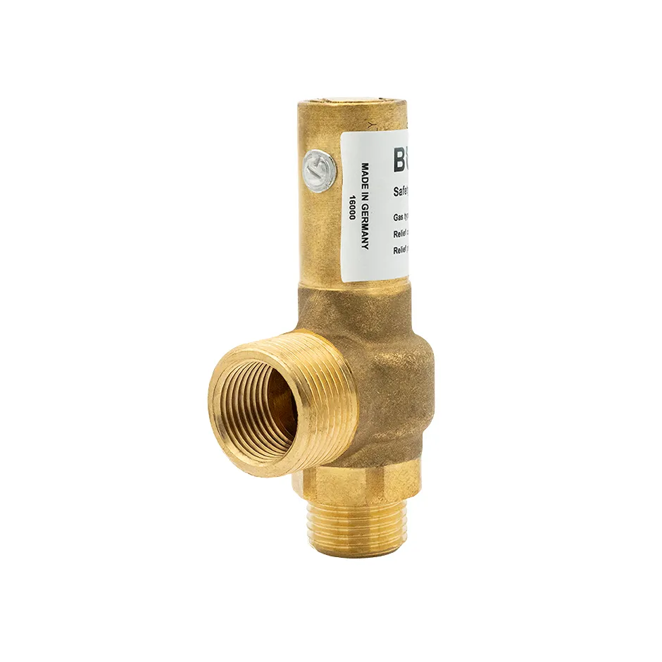 [3002-9703] Safety Relief Valve MS-FKM D10/CS G1/2 Male 16bar
