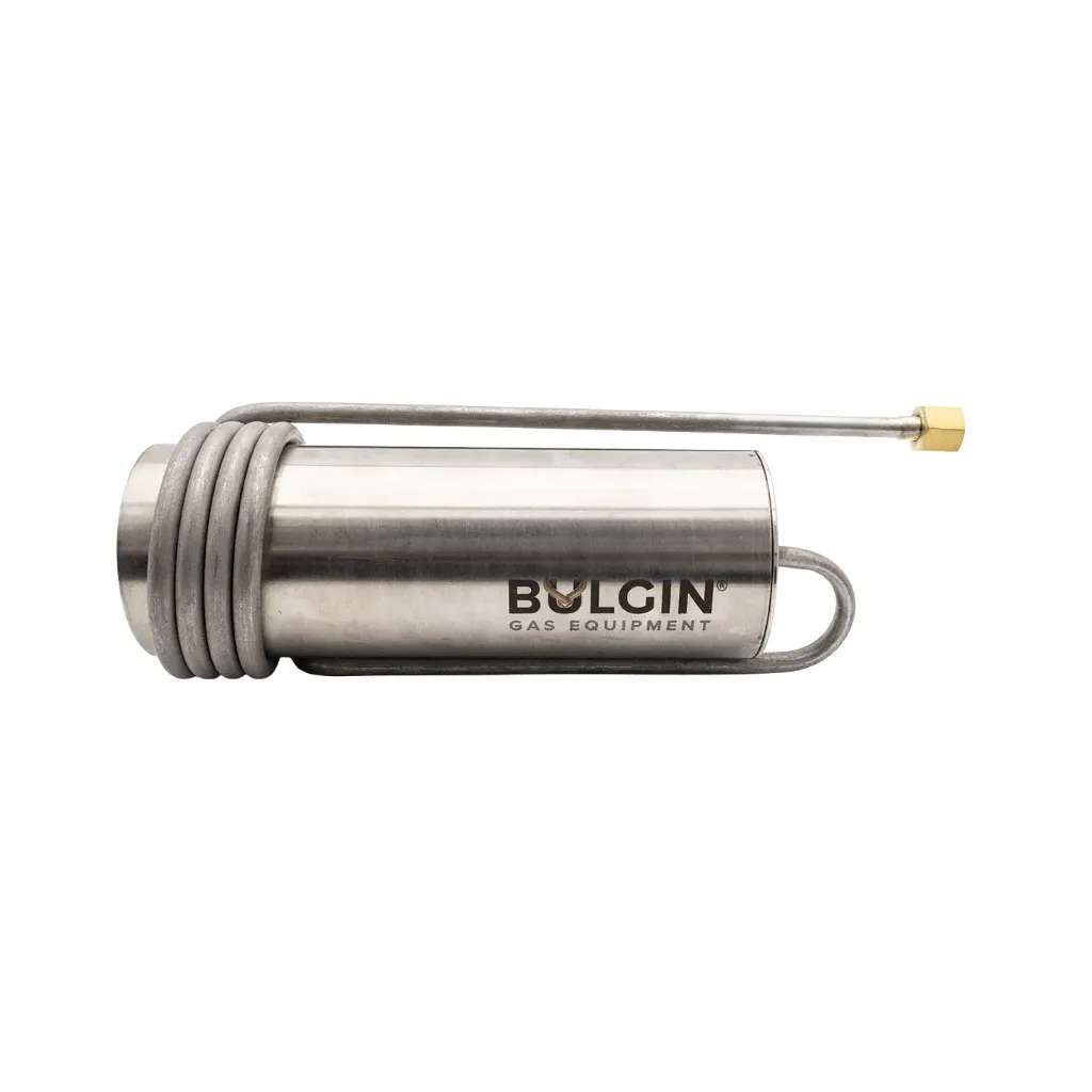 Air Propane Expansion Power Burner 50mm - 1/2 X 26 RH Female Nut 210mm Neck Tube