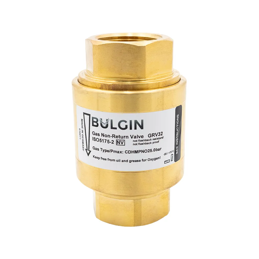 Gas Non-Return Valve GRV32 Brass G1 Female