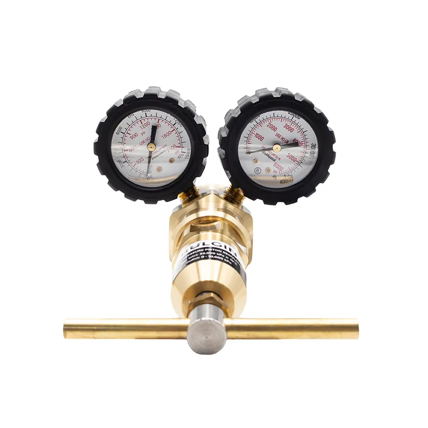 Brass High Pressure Piston Regulator - Max Inlet: 32,000kPa Out: 0-10,000 kPa 1/4" NPT Female