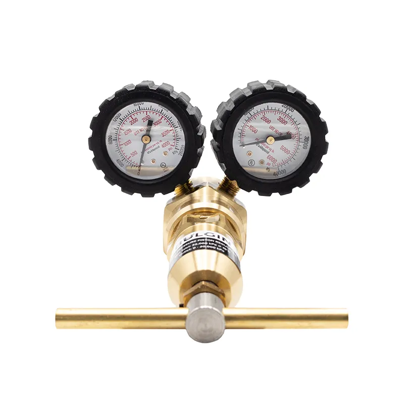 [640-00005] Brass High Pressure Piston Regulator - Max Inlet: 32,000kPa Out: 0-20,000 kPa 1/4" NPT Female